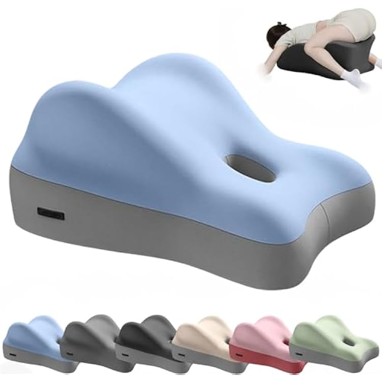 Butt Cushion for Couples, Butt Cushion Pillow for Couples Pregnancy, Orthopedic Hip, Back Pain Relief, Bed/Sofa Use, Washable Cover (Pink)