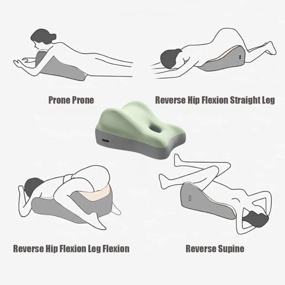 Butt Cushion for Couples, Butt Cushion Pillow for Couples Pregnancy, Orthopedic Hip, Back Pain Relief, Bed/Sofa Use, Washable Cover (Pink)