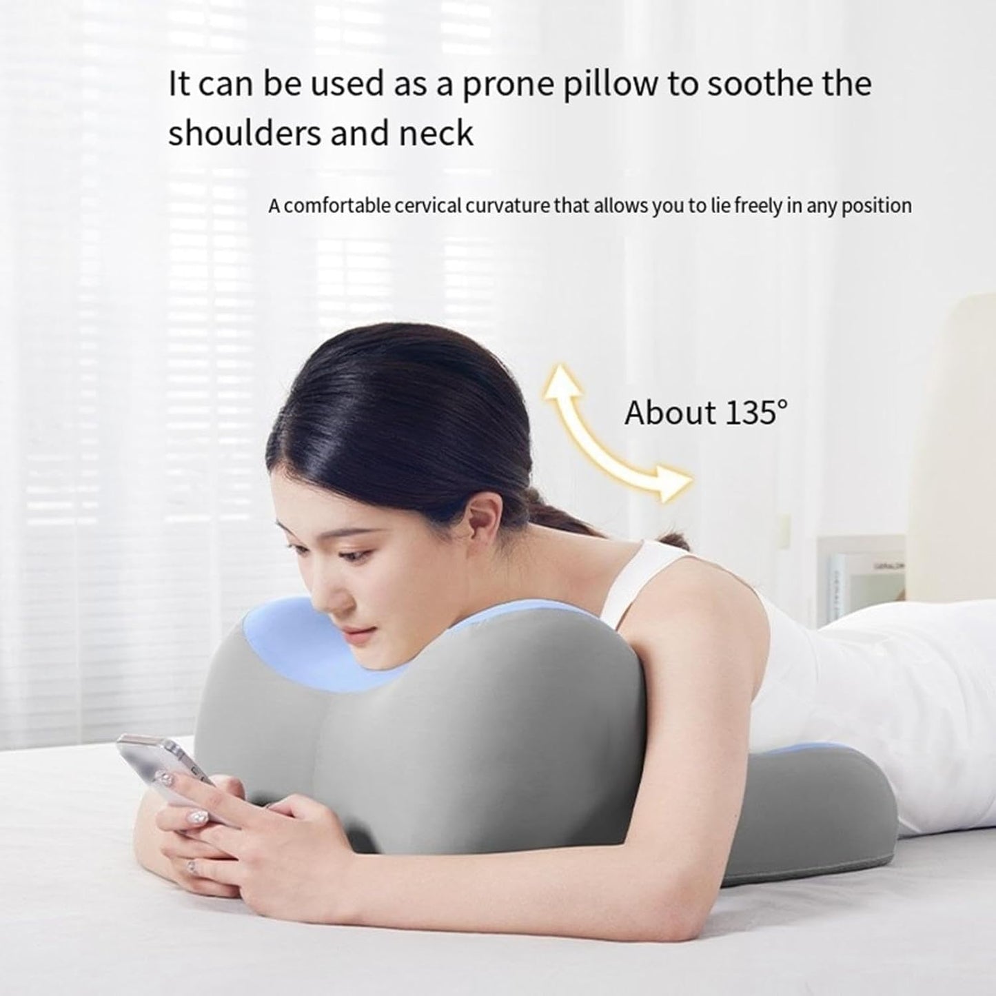 Butt Cushion for Couples, Butt Cushion Pillow for Couples Pregnancy, Orthopedic Hip, Back Pain Relief, Bed/Sofa Use, Washable Cover (Pink)