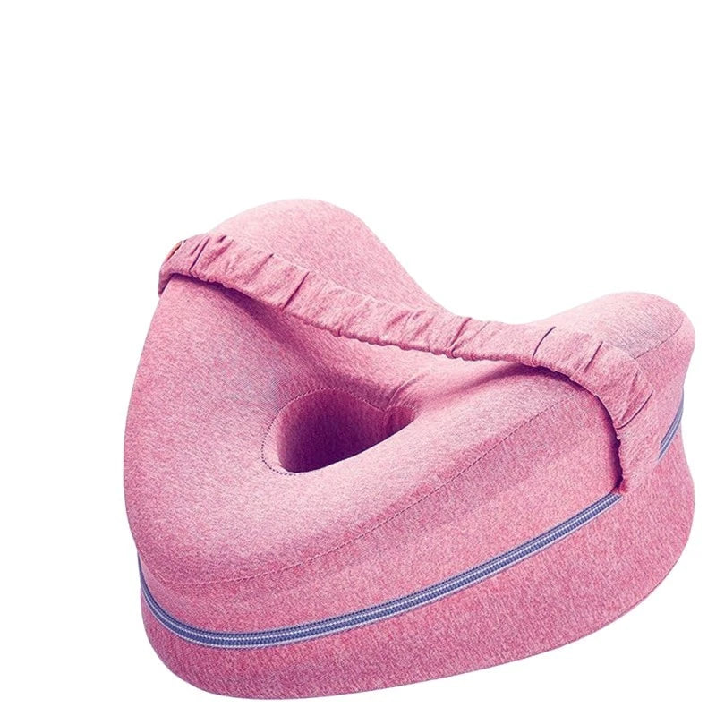 Orthopedic Knee Pillow for Side Sleepers – Memory Foam Leg Support Cushion for Back, Hip & Sciatica Pain Relief