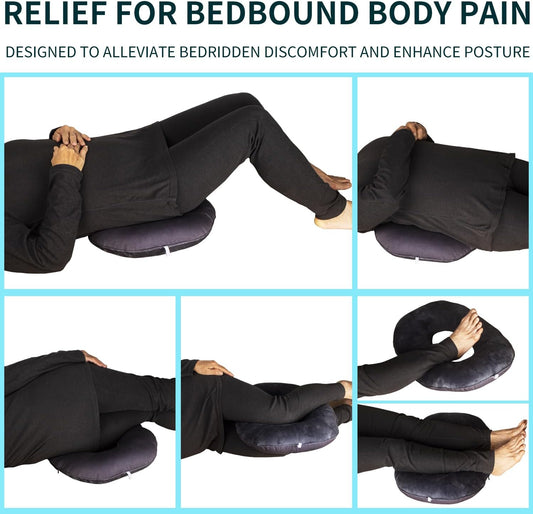 Tailbone Pain Relief Cushion – Soft Anti-Decubitus Pad for Bed Sores, Hemorrhoids, Prostate & Post-Surgery Comfort | Breathable Cushion for Office Chair, Car, Travel & Home